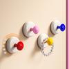 Self-adhesive Wall Hooks Dopamine Suction Cup Hooks Wall Mounted Heavy Duty Hanger Home Kitchen Storage Hangers Accessories