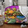 1pc Turtles Blanket Versatile for Couch, Office Bed