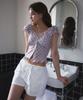 ROSEFRANTZ Frill Shirring Sleeveless [Pink]