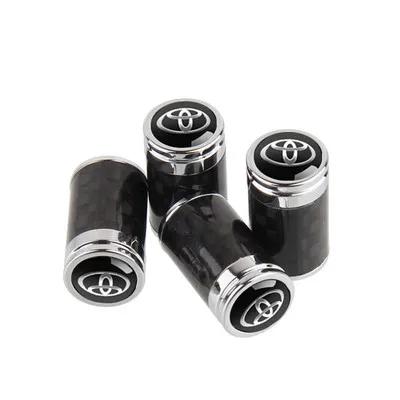 New Car Styling Wheel Tire Valve Stem Caps Cover Auto Parts For Toyota RAV4 Corolla Camry Frontier Supra C-HR Hilux Tacoma Prado