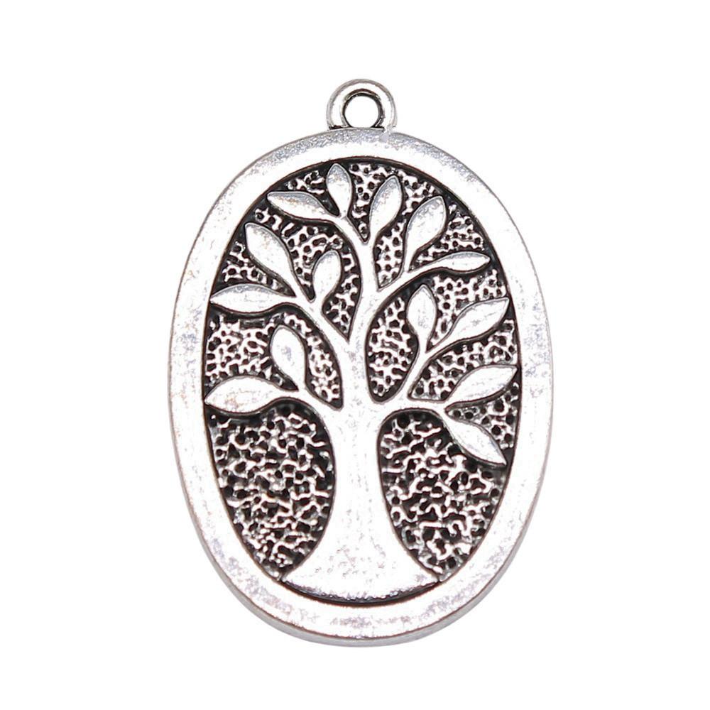 Charms Big Tree Of Life Pendants Wedding Jewelry Findings QC017