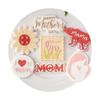Plastic Cookie Molds Creative Biscuit Cutter Mothers' Day Theme Cookie Molds Bakings Tool Suitable for Mothers' Day
