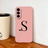 For Samsung Galaxy A57 A37 5G Phone Case Little Heart Letters Soft Liquid Silicone Shell For Samsung A 57 A 37 Lightweight Funda