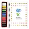 Beginner Watercolor Workbook Painting Kit – 12 Colors Paint Set With Brush Art Supplies For Adults & Teens