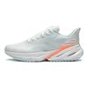 Li Ning Yuedong 2.0 Shock Absorbing Wear Resistant Rebound Low Top Running Shoes Women sneaker White Blue ARST030-3