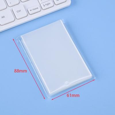 100pcs Transparent Card Sleeves Card Magic Board Storage Bag Tarot Covers Protector Playing Game Protector Card