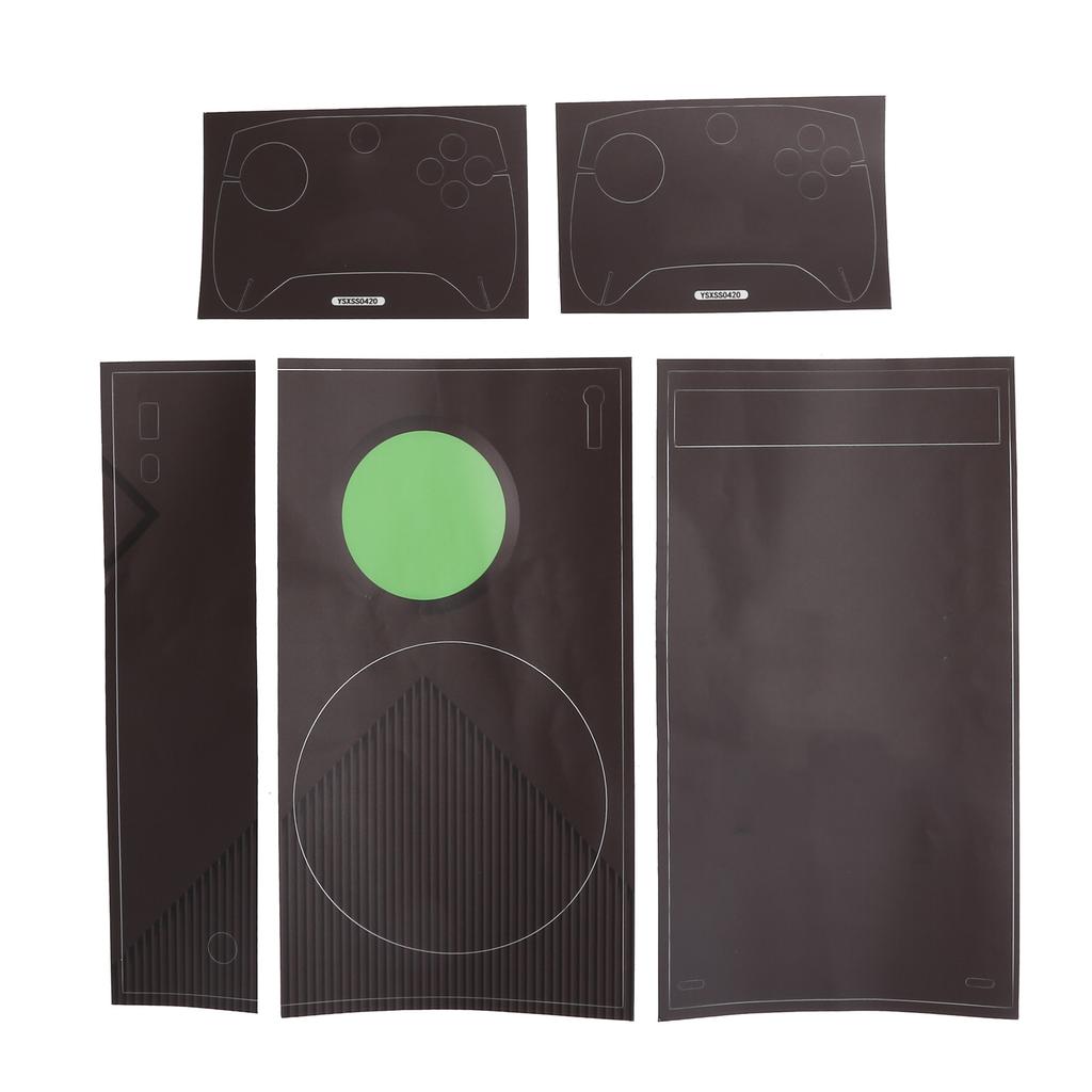 Host-Controller-Aufkleber Spielkonsolen-Schutzfolie Aufkleber Passend für Xbox Series S