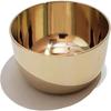 Solid Bronze/Kansa Plain Bowl (Gold, 150ml) 4 Piece