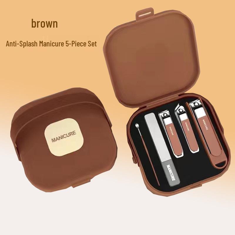 High-End German Nail Clipper Set: Anti-Splash Nail Clippers & Pliers for Home Use