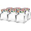 Jar 120ml + Cap FOUR CORNERS 6 Pcs. | 132122