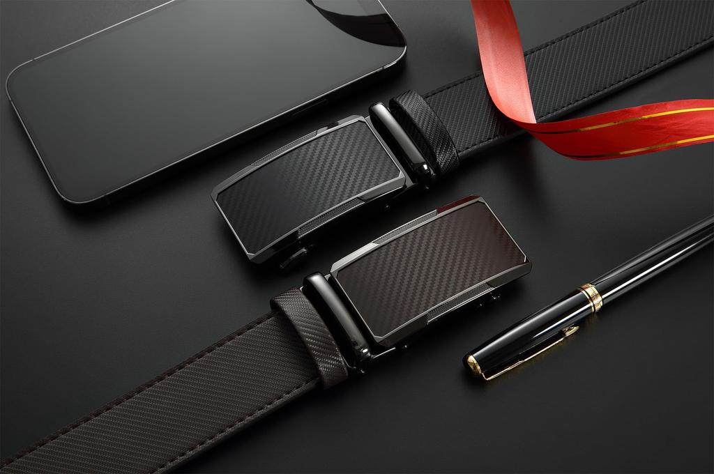 Doopai Business Belt for No Click Plus Gift Box Included Men's Suits/Work, Holes, Casual, Comfort, Sizes, Adjustable,