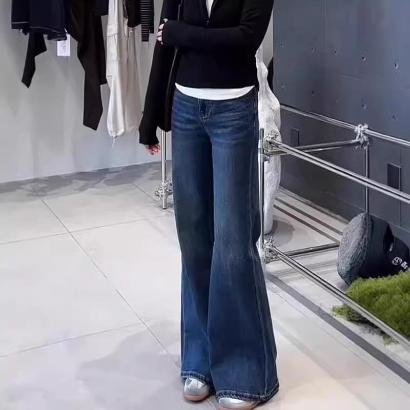 Women's Plus Size High Waist Stretch Flare Jeans 2024 - Slimming & Leg Lengthening