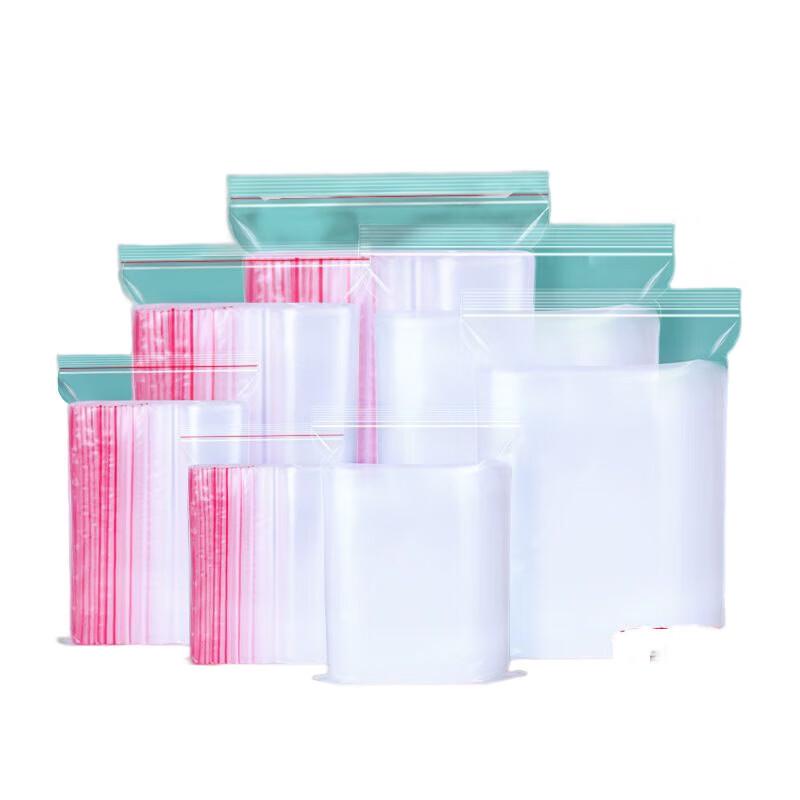 Transparent Self-Sealing Storage Bags