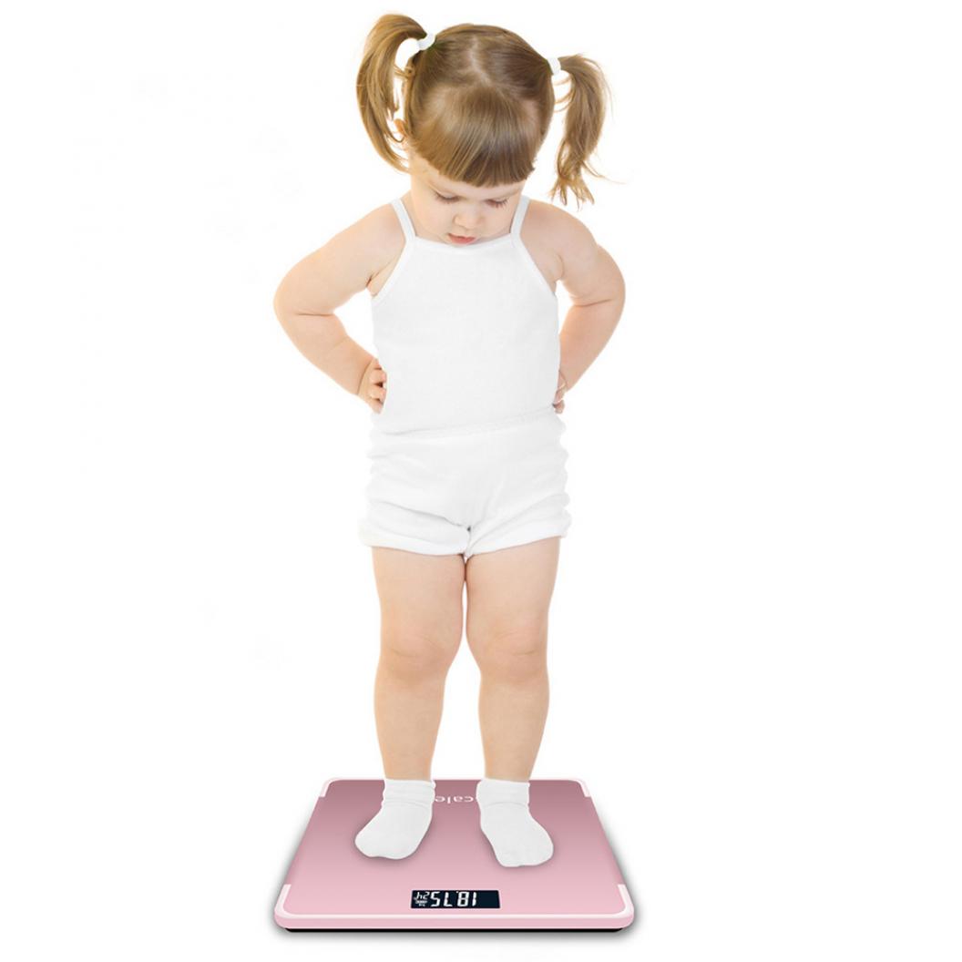 

Электронные напольные весы из закаленного стекла красный