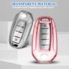 For Infiniti Key Fob Cover With Keychain, 3 4 5 Button Car Key Case For Q50 Q60 QX60 QX50 QX55 -2024