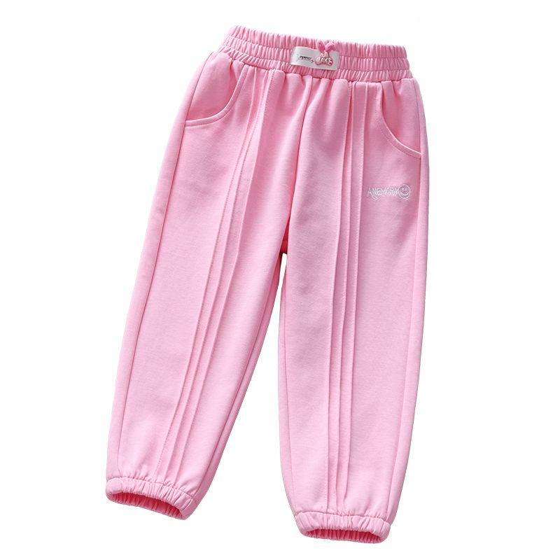 Girls' Pants Spring Cotton Casual Sports Pants Little Girls' Pants