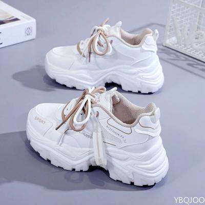 New Versatile Women's Shoes Thick Soled Non Slip Sneakers Casual Comfortable Shoe Light Breathable Ladies Shoes Mujer