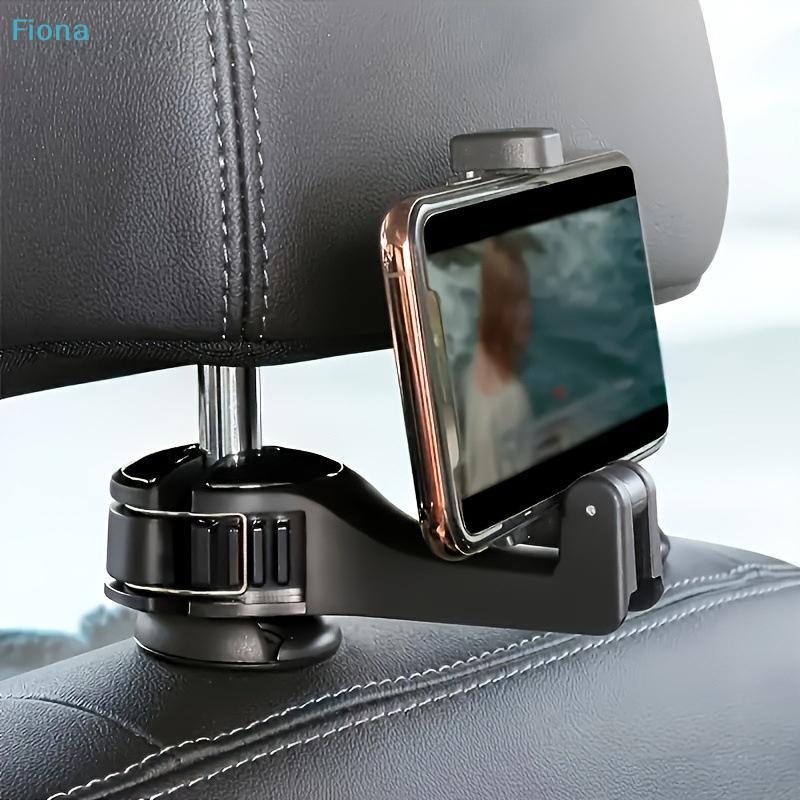 Multifunction Rear Headrest Hook Car Phone Holder Adjustable Automobile Headrest Phone Clip For GPS