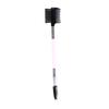 Dual-Ended Eyelash and Eyebrow Comb Makeup Brush Set with Curler