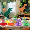 Roar Dinosaur Honeycomb Set Jungle Safari Birthday Party Decor Kids Favors Gift Ornament Jurassic World Boy Baby Shower Supplies