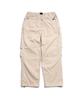 SLOWPOKE Wide Utility Pants Beige