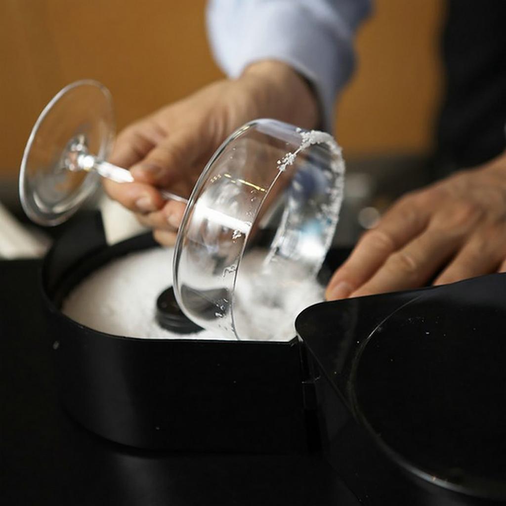 Three Layer Plastic Edge Box, Dipping Container, Sugar Edge Box, Juice Cocktail Seasoning Box