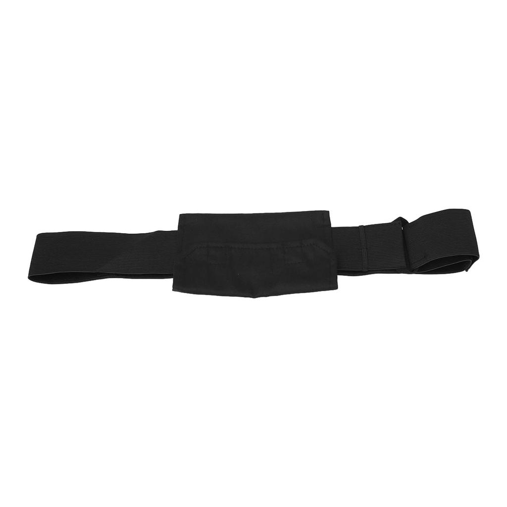 Peritoneal Belt Washable Adjustable Pocket Dialysis Belt Tube Holder Abdominal Protection Black Belt