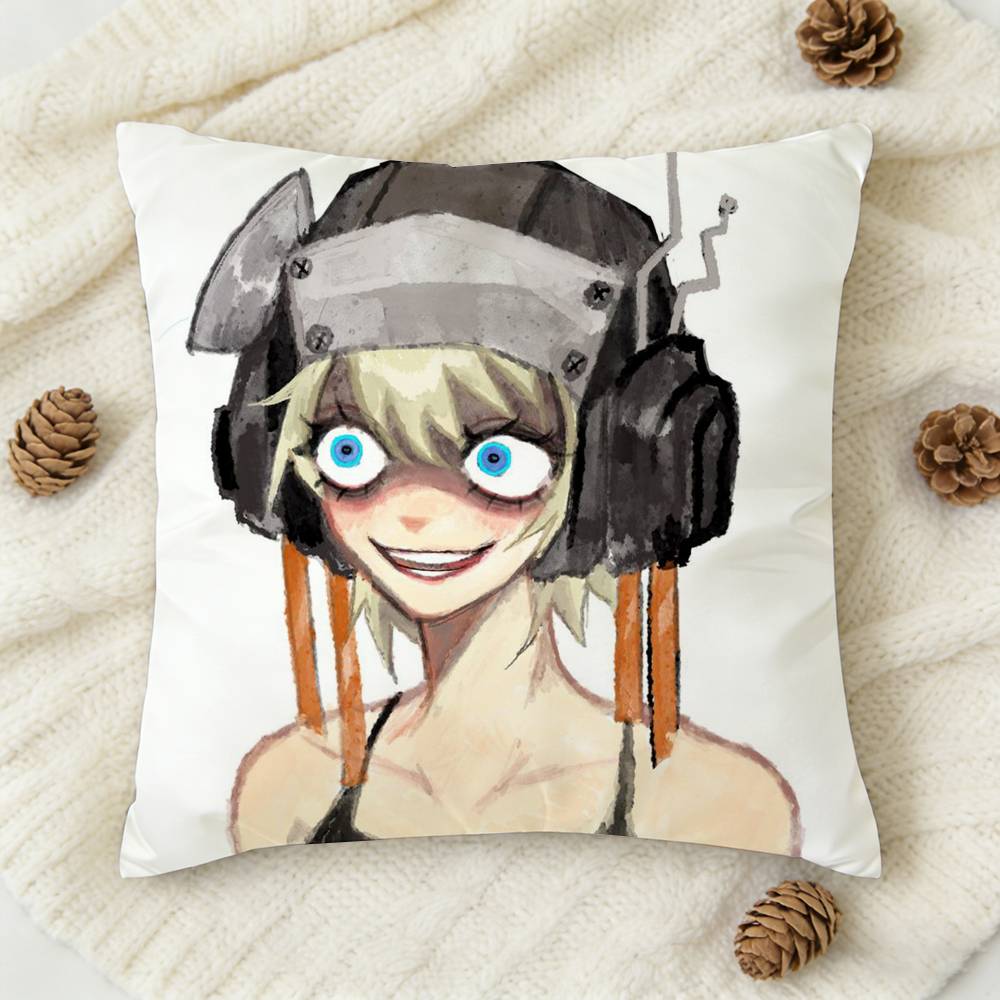 New Game PPsychoPomp Vena Doublesided Printed Square Decorative Cushion Cover for Sofa Living Room Home Decor