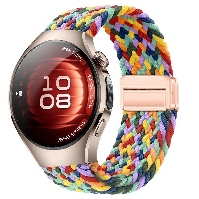 20mm 22mm Nylon Strap for Huawei Watch 5 GT5-4-3 46mm Magnetic Bracelet Wristband Samsung Galaxy Watch 7 6 5 4 40mm 44mm Correa