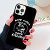 Karpfenfischen Zitate coque Handyhülle für iPhone 17 Air 16 Coque 15 14 12 13 PLUS 11 PRO MAX Cover Funda