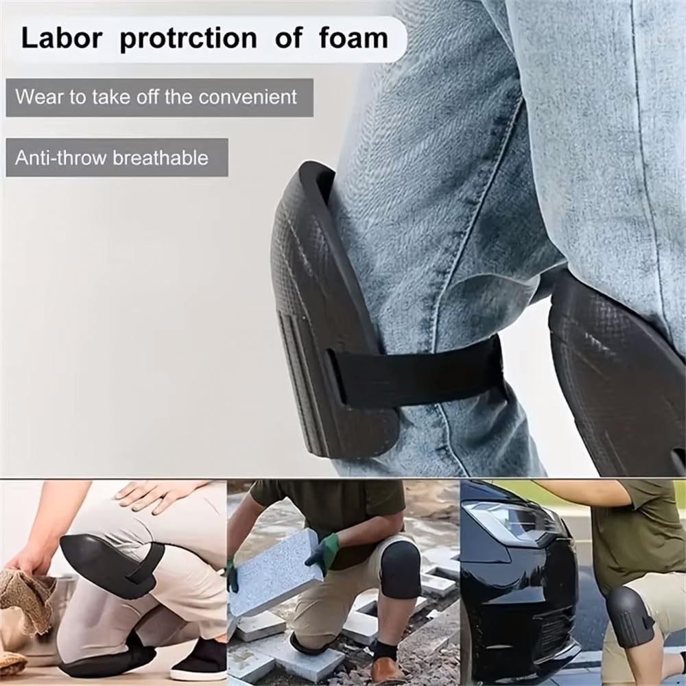 Audiophile Knee Set of Gardening Knee Work Knee Easy To Knee Protector for Interior Knee 1 Pair Pads, 2, Pads, Pads, Wear, Breathable, Waterproof,