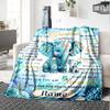 Grandma'S Love Wisdom Blanket Warmthful Decor Great For Sofa Couch Office Bed Picnics Four Seasons Multipurpose Digital Print Birthday Christmas Gift