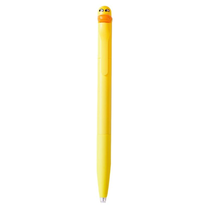 Creative Gift Twistable Stress Reliever Pen With Cute Duck Shape Ballpoint Pen For Work Study