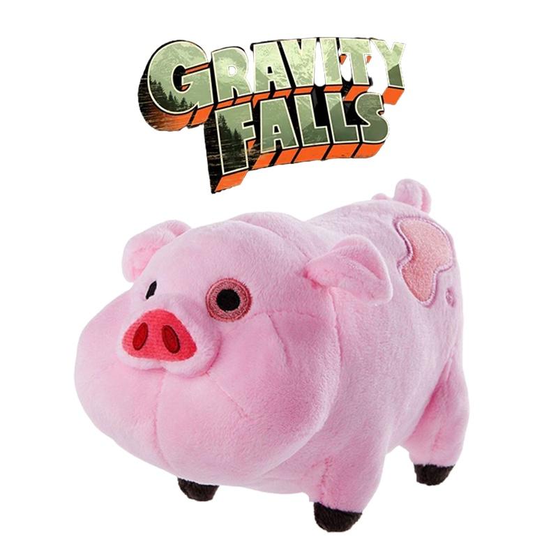 Gravity Falls Waddles Piggy Plush Toy Stuffed Animal Doll Kids Xmas Gift Decors