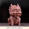 Purple Clay Pixiu Tea Pet Ornament - Creative Tea Set Accessory and Tray Decoration