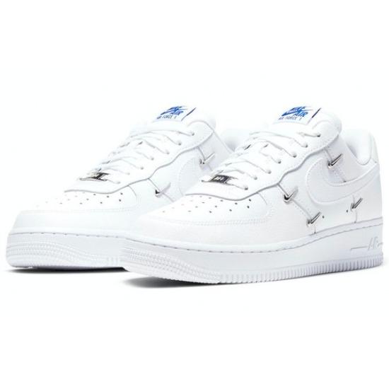 Nike Air Force 1 Sisterhood - White Metallic Silver 2020 - CT1990-100