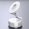 MagSafe Car Phone Holder with Metal Rod, Rotating, Folding, Anti-Shake Vacuum Suction Cup.
