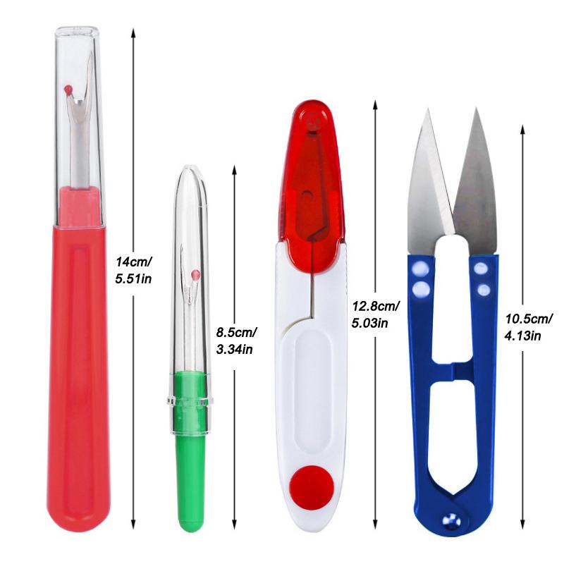 Seam Opener Sewing Thread Removal Tool Plastic Thread Cutter 7 Sets for Garment Embroidery