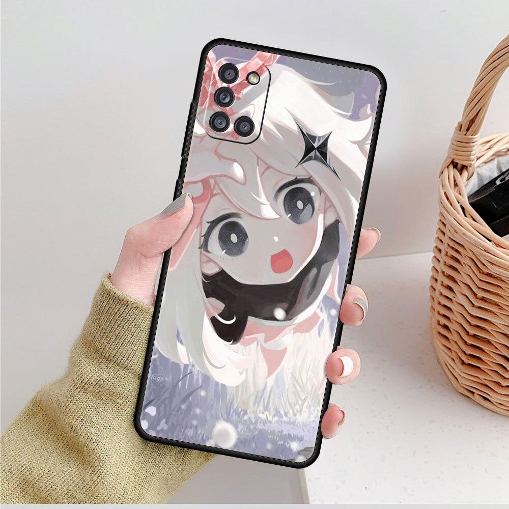 Shell Capa For Samsung Galaxy A12 A52 A51 A72 A02s A32 4G A71 A31 A41 A21s A13 A73 A23 A53 A33 A03s A22 Genshin Impact Case