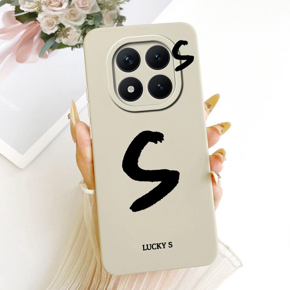New Fashion Letter Phone Case For Xiaomi Redmi Note 15 Pro Plus Soft Silicone Cases For Redmi Note 15 Pro 5G 15Pro+ Cover Bumper