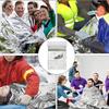 Emergency Blanket Windproof  Waterproof Foil Thermal Blanket for Camping Hiking Marathon