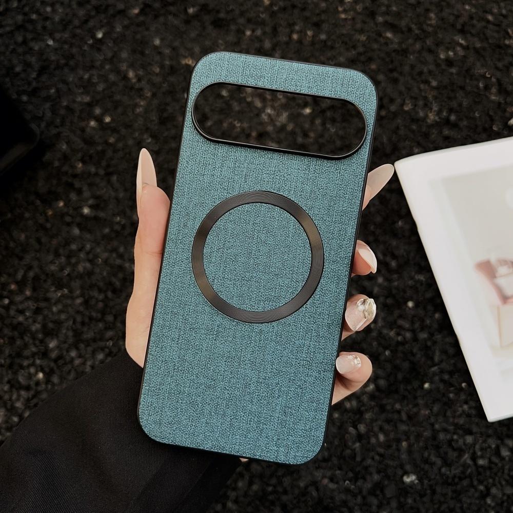 Tkanina Pokrowiec do Google Pixel 10 9 8 7 6 Pro XL 8A 7A 6A Magnetyczny Cienki Odporny na Wstrząsy Pokrowiec dla Pixel10 9Pro