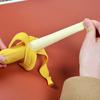 Realistic Peelable Banana Squeeze Toy Soft TPR Fidget for Stress Relief Cute Fruit-Shaped Decompression Gadget for Kids Adults