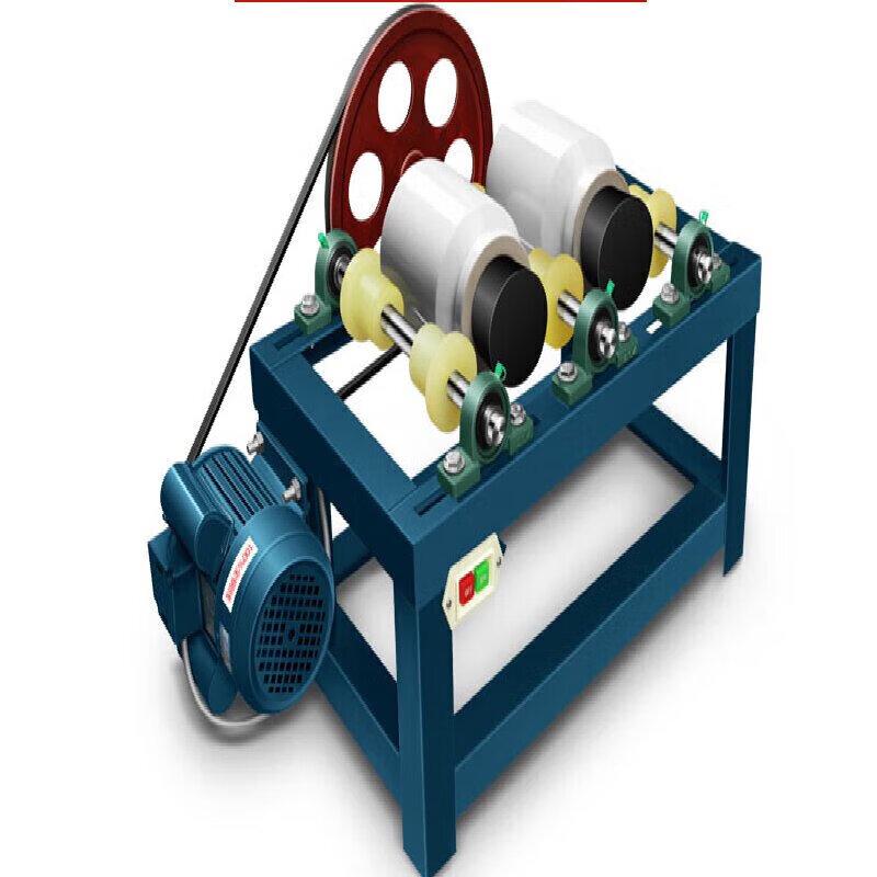 Mini Horizontal Pottery Ball Mill for Glaze Grinding CN plug (adapter included)