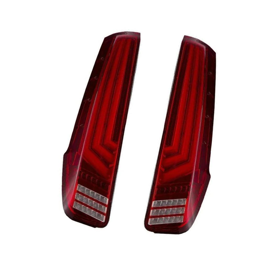 VALENTI REVO LED Tail Lamps for Toyota Noah/Voxy/Esquire (Half Red/Chrome) (TT80NVO-HC-1)