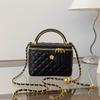 Hand Carry Fashion Box Bag, New High-end Diamond Shoulder Bag, Trendy Versatile Messenger Women's Bag