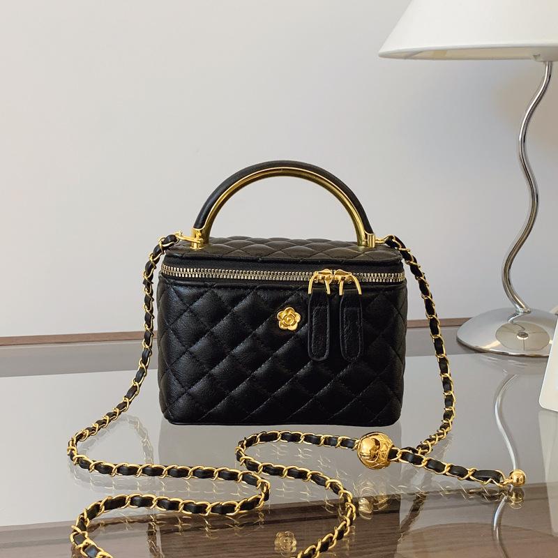 Hand Carry Fashion Box Bag, New High-end Diamond Shoulder Bag, Trendy Versatile Messenger Women's Bag