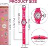 Children's Watch, 3D Cartoon Analog Quartz Watch, Boys and Girls Wrist Watch, 30M Waterproof Children's Watch