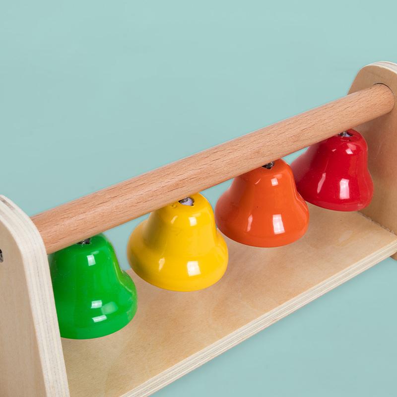 Musical Instrument Set Colorful 8-Note Hand Bell Children's Music Bells Toys  Baby Early Education Learning Toys Birthday Gifts
