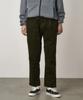 Geulamichi Loose Tapered Ridge Corduroy Pants Olive